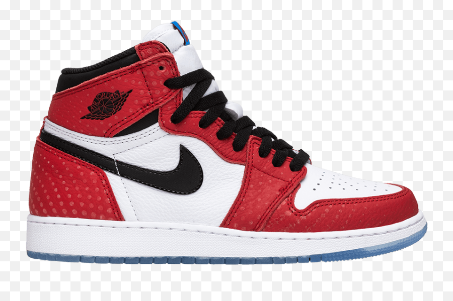 Air Jordan 1 Retro High Gs U0027origin Storyu0027 Sneakers Men - Chicago Red Jordan 1 Png,Miles Morales Png