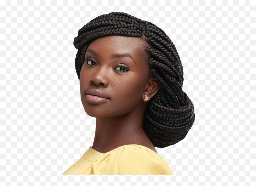 Long Pamoja Braid The Budget Friendly Styles Darling - Hair Styles Braids  For Ladies Png,Hairstyle Png - free transparent png images 
