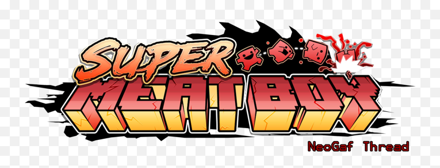 Download Hd Super Meat Boy Logo Png - Super Meat Boy Logo Png,Super Meat Boy Logo