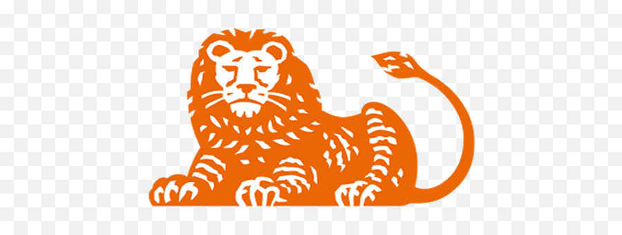 Ing Lion Logos - Name Orange Lion Logo Png,Orange Lion Logo