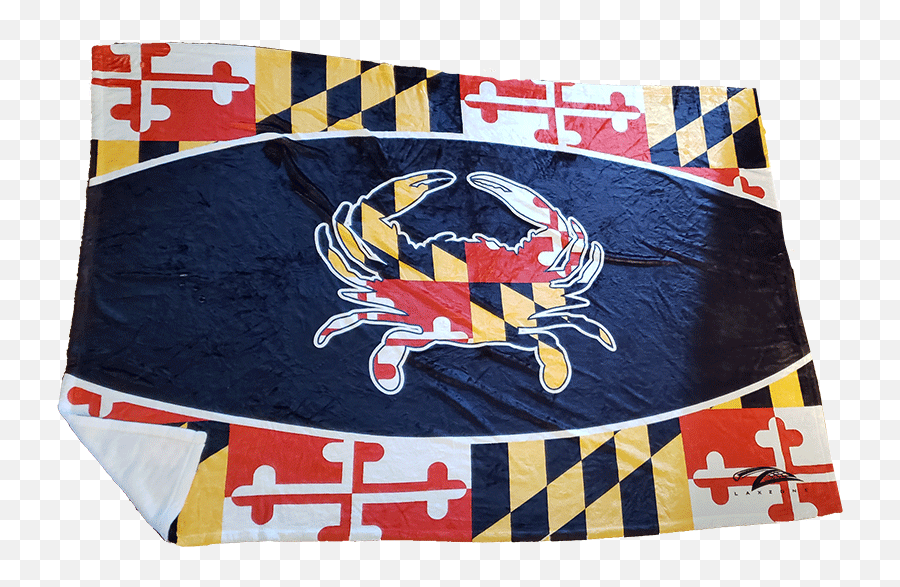 Download Maryland Flag Crab Blanket - Chesapeake Blue Crab Png,Maryland Flag Png
