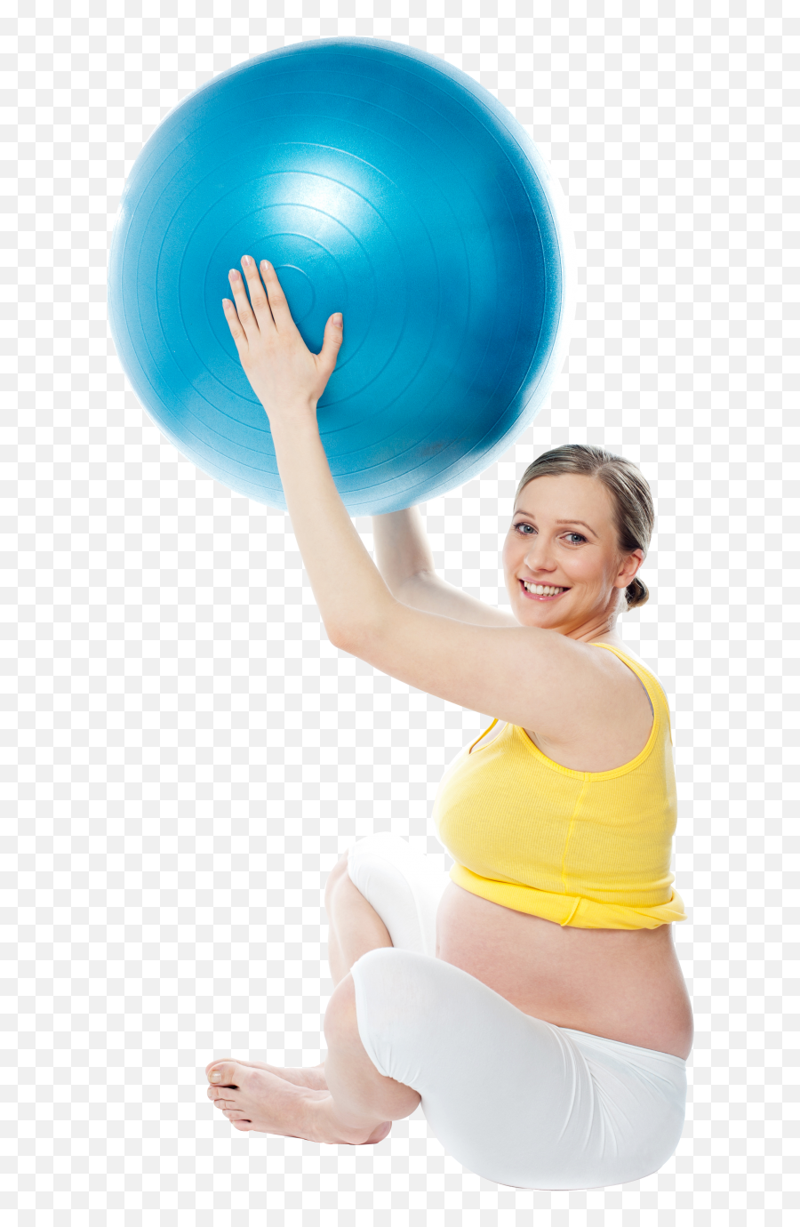 Pregnant Woman Exercise Png Image - Purepng Free For Running,Exercise Png