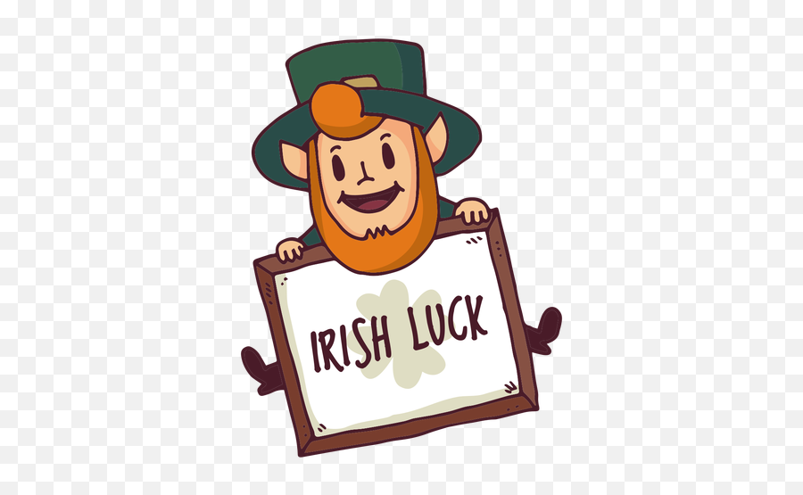 Leprechaun Irish Luck Board Cartoon - Irish Luck Logo Png,Leprechaun Transparent