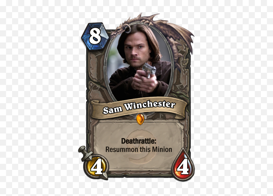 Supernatural Cards - Album On Imgur Dread Captain Demeza Art Png,Sam Winchester Png