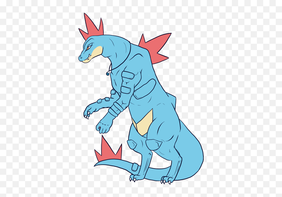 Halcyon The Feraligatr Wip - Fictional Character Png,Feraligatr Png