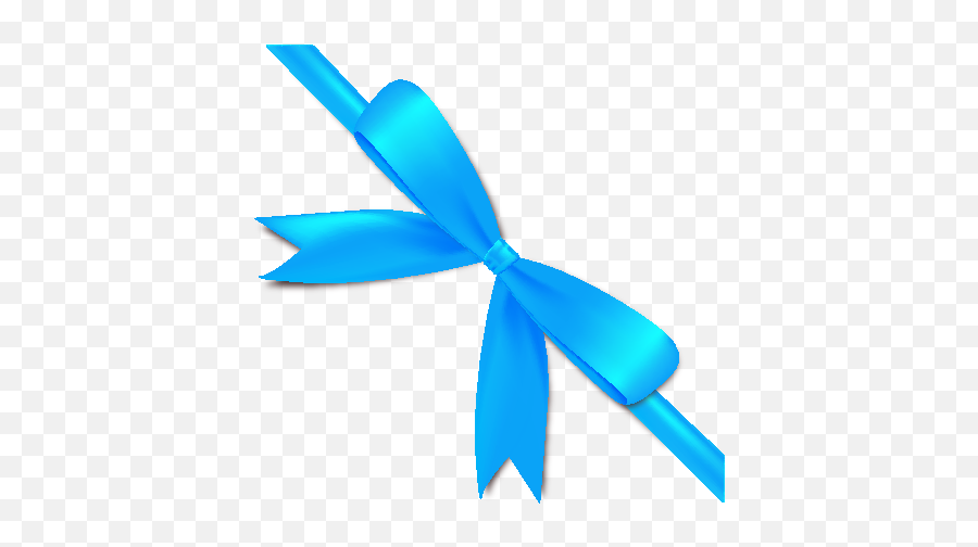 11 Blue Ribbon Icon Images - Light Blue Ribbon Png,Blue Ribbon Transparent