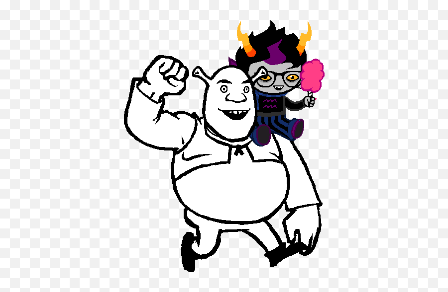 Mind Clipart Character - Shrek Lusus Png,Homestuck Transparent