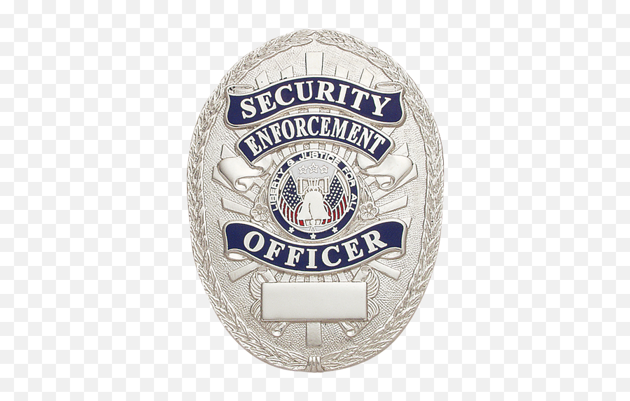 Police Officer Security Guard Badge Law - Solid Png,Security Badge Png