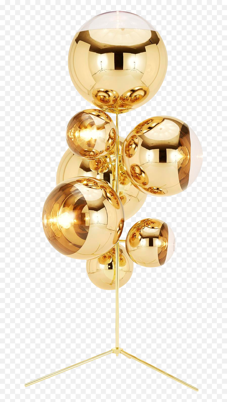 Tom Dixon Mirror Ball Chandelier - Tom Dixon Mirror Ball Floor Lamp Png,Gold Disco Ball Png