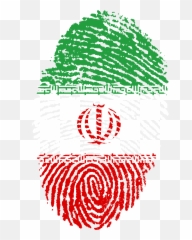 Iran Flag Fingerprint Country 652968 - Iran Flag Fingerprint Png,Iran Flag Png
