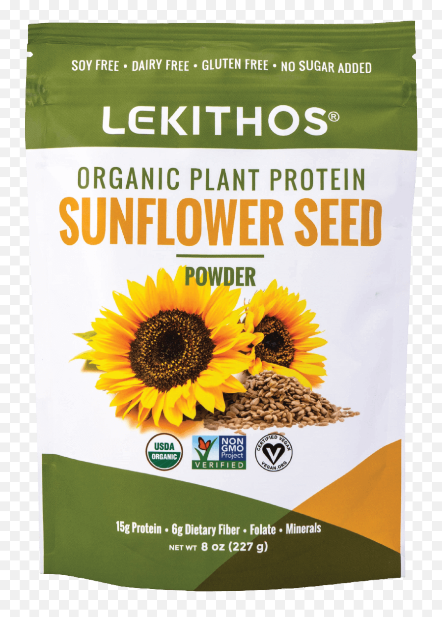 Organic Sunflower Seed Protein - Sunflower Protein Png,Transparent Sunflowers