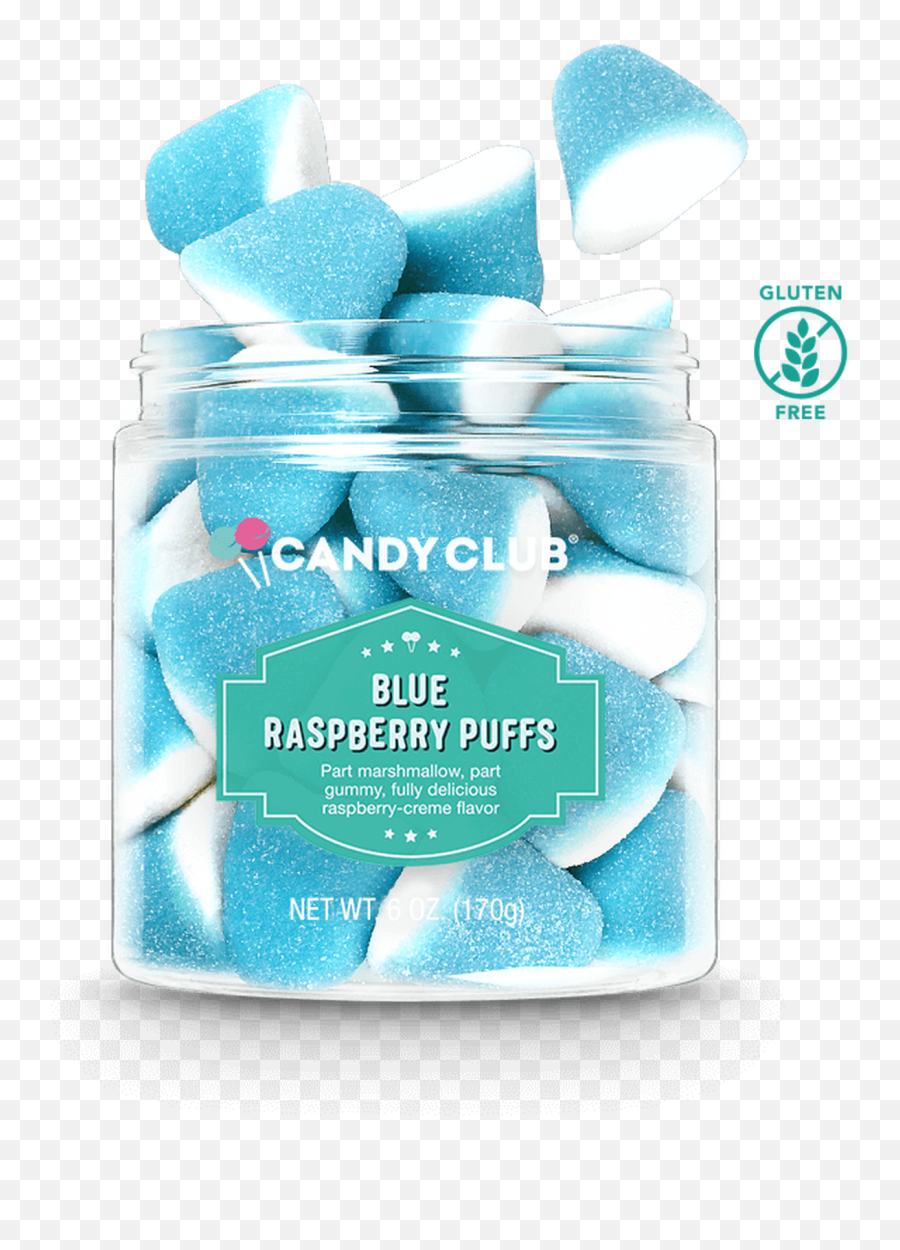 Blue Raspberry Puffs Png