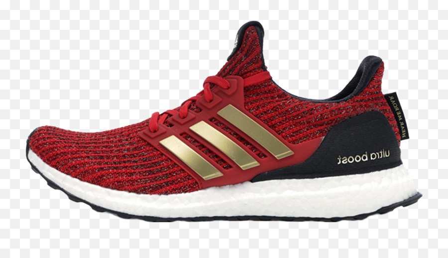 Game Of Thrones X Adidas Ultra Boost - Got Ultra Boost House Lannister Png,Adidas Energy Boost Icon Baseball Cleats