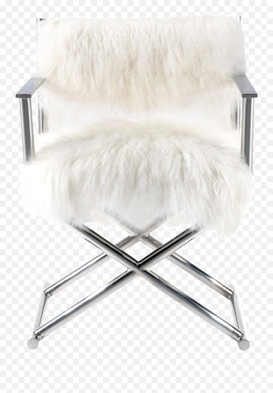 Download Mongolian Fur Polished Metal Directoru0027s Chair - Solid Png,Quran Icon