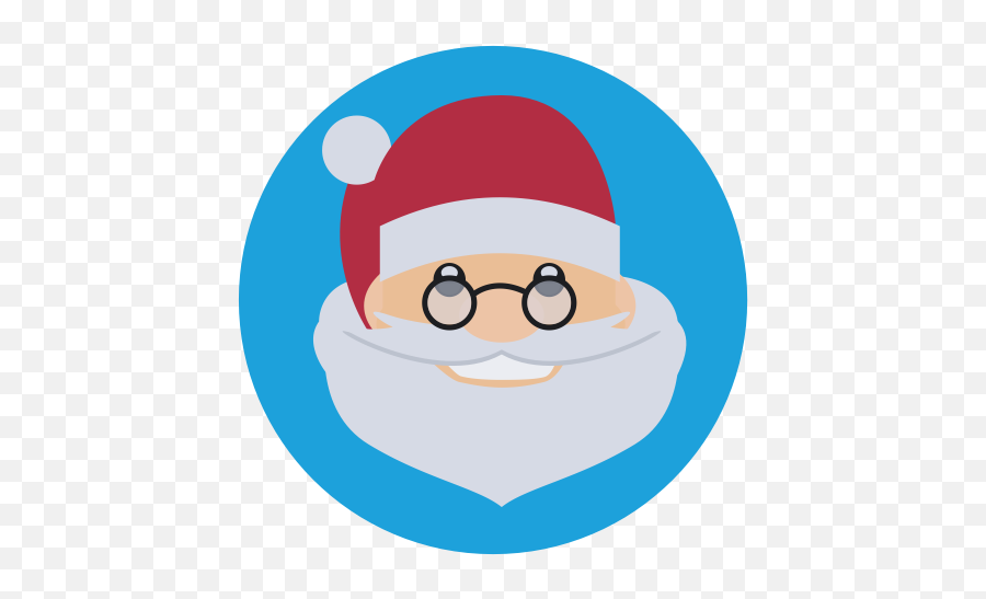 Cartoon Santa Claus Moustache Fictional - Father Christmas Icon Png,Santa Claus Icon