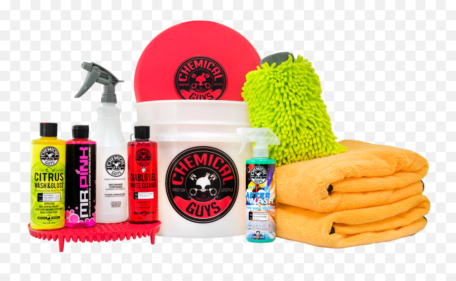 Best Car Wash Bucket Kit With Dirt Trap - Chemical Guys Png,Icon Super Duty Glove