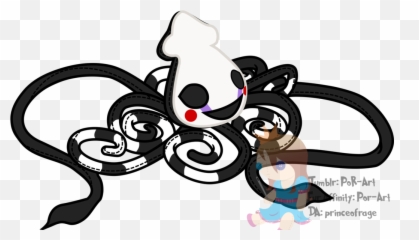 Fnaf Marionette Squid Plush - Clipart Drawing png