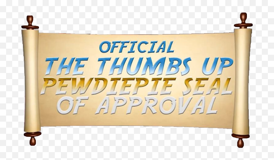 I Made The Seal Of Approval But With Transparent Background - Banner Png,Thumbs Up Transparent Background