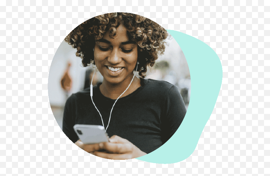 Remote Solutions - Enboarder Experiencedriven Onboarding Black Woman Looking Down On A Phone Png,Remote Icon Gif