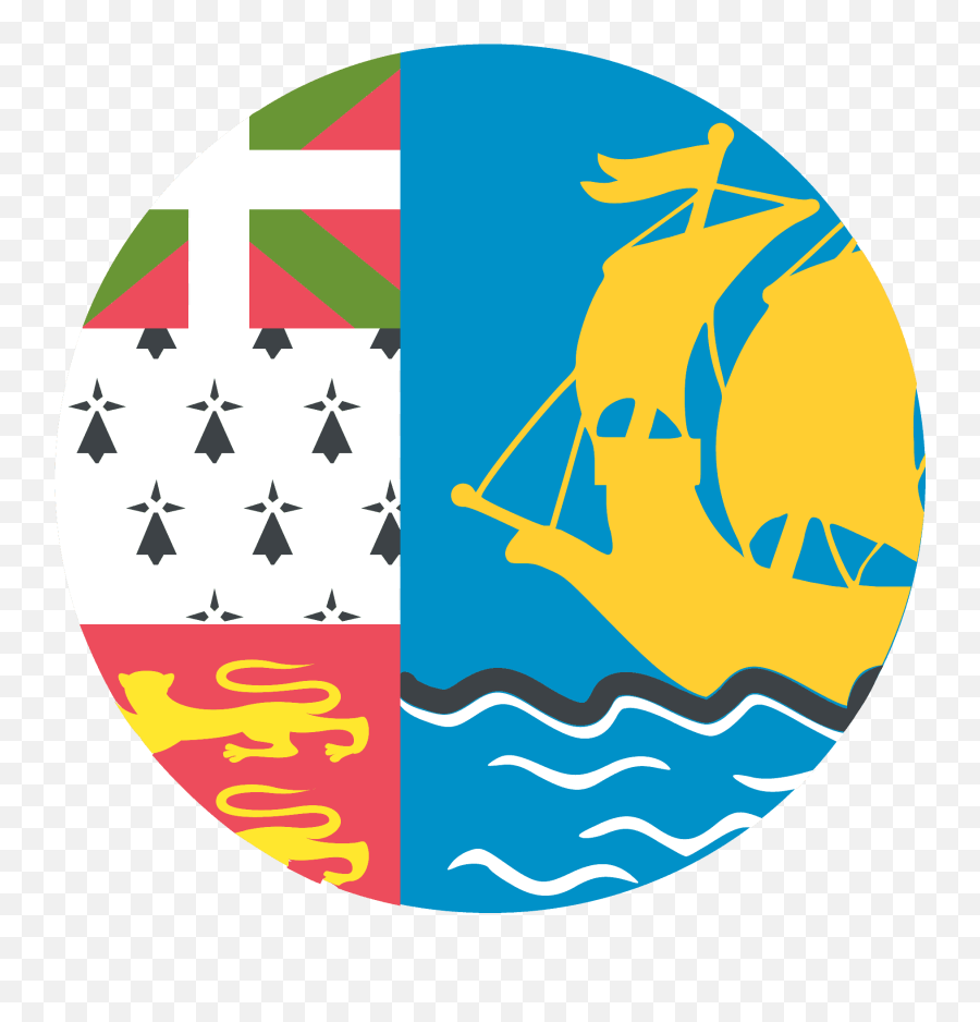 St Pierre U0026 Miquelon Flag Emoji Clipart Free Download - St Pierre And Miquelon Flag Gif Png,West Indies Flag Icon