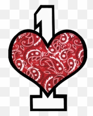 Bandana Pattern Png - Heart Clipart Full Size Clipart Bandana Pattern Transparent,Bandana Png