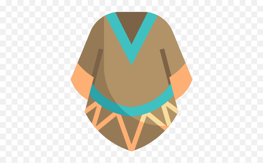 Poncho Icon Western Traditional Mexican - V Neck Png,Fashion Icon