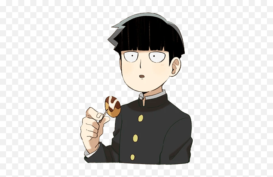 Mp100 - Telegram Sticker English 100 Png,Mob Psycho 100 Icon