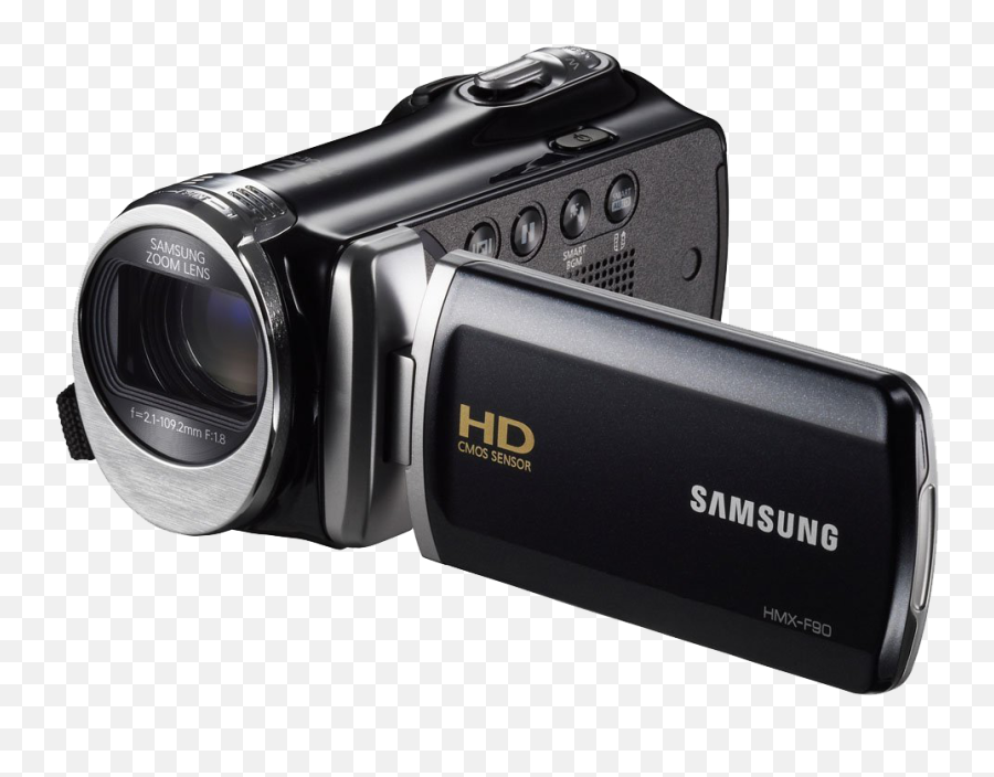 Samsung F90 Black Camcorder Png