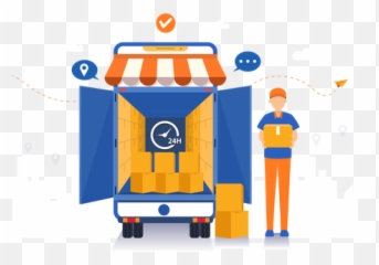 24 Hours Taxi Icon - Download in Line Style Courier Partner png