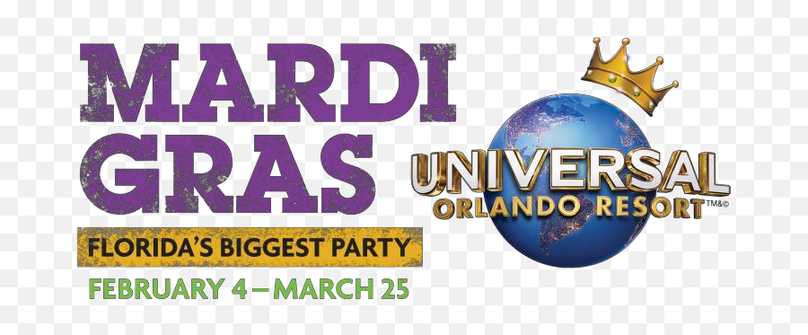 Universals Mardi Gras 2017 - Universal Parks Resorts Png,Universal Studios Logo