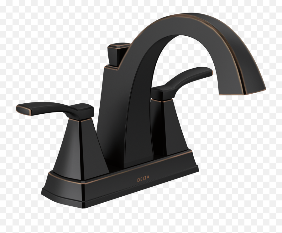 Two Handle Centerset Bathroom Faucet - Delta Faucet Flynn Png,Faucet Icon Png