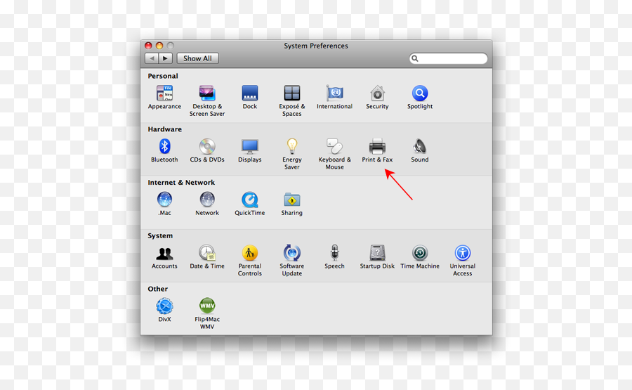 Wpi Helpdesk - Printing From A Mac To A Ricoh Printer With System Preferences Mac Speech Png,Web Printer Icon