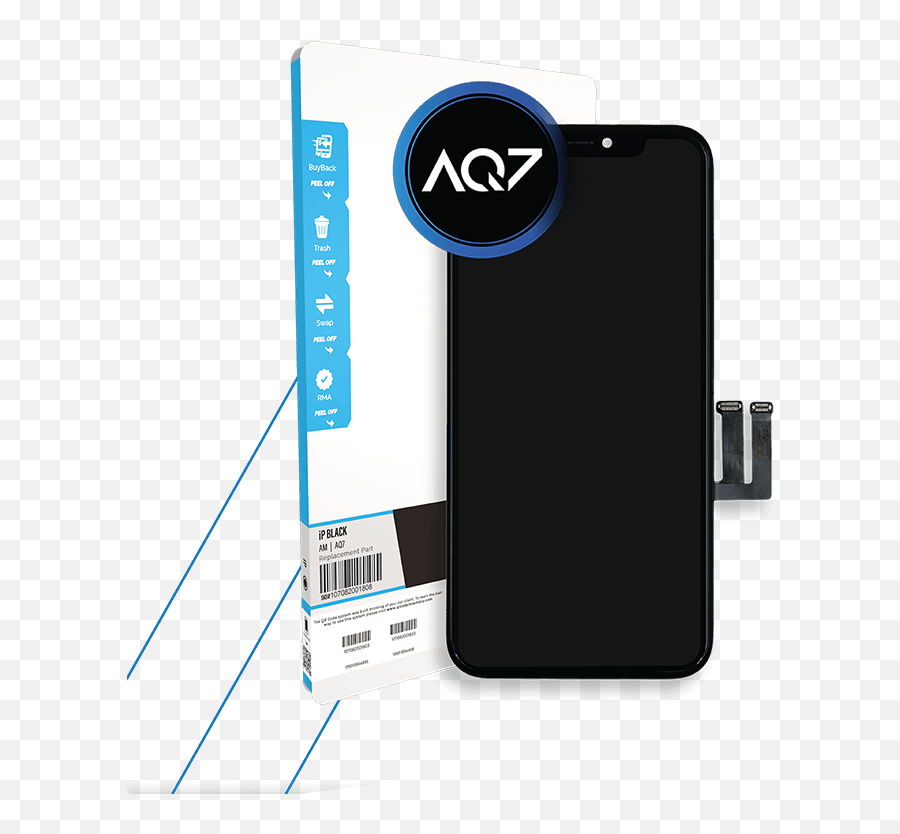Aq7 Lcd Screen Replacement For Apple Iphones Iphone Lcds - Mobile Phone Case Png,Lumia Icon Vs.htc One M8