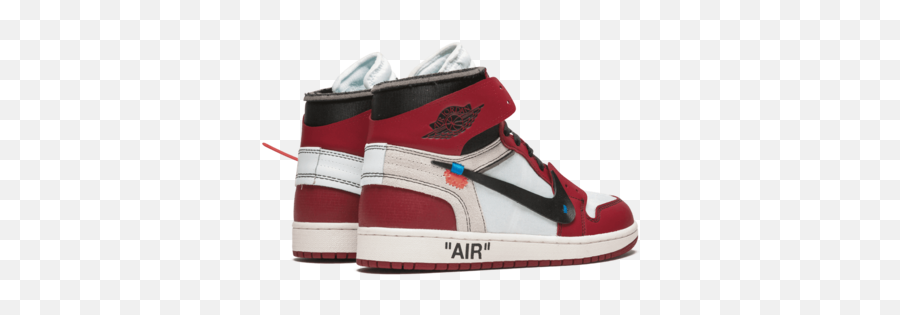 Nike Air Jordan 1 X Off - White Red Jordan 1 Chicago Off White Png,Jordan Png