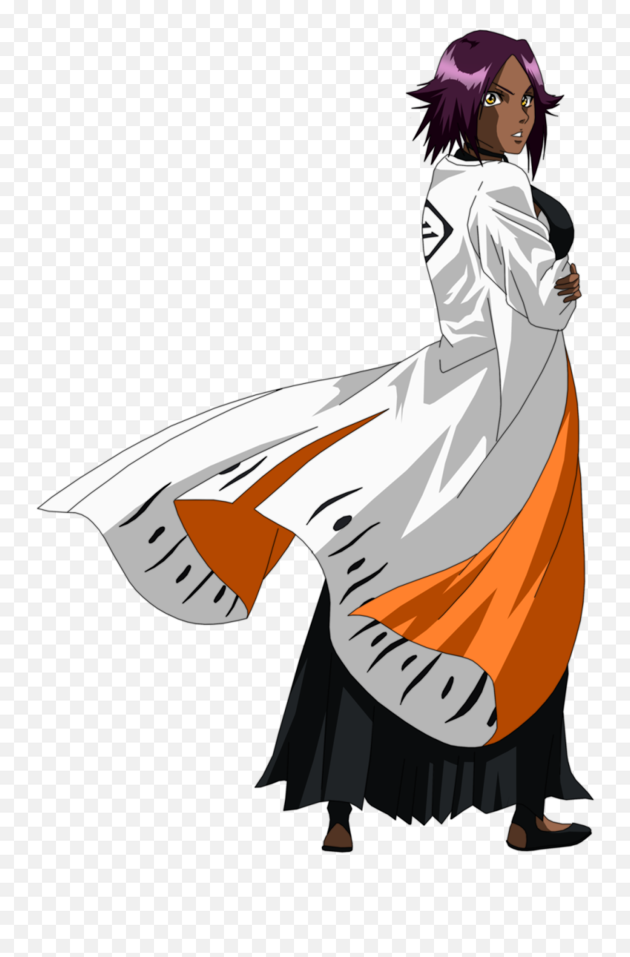 Anime Characters Bleach - Bleach Yoruichi Png,Anime Characters Png - free transparent  png images 