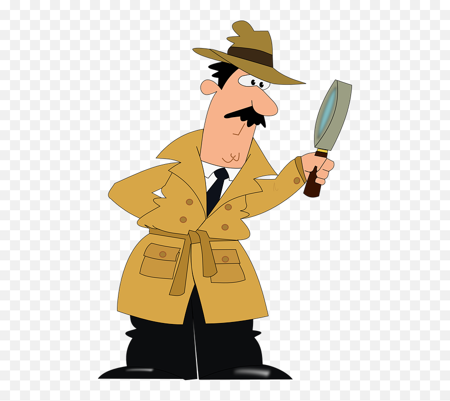 Detective Investigation Man - Transparent Background Detective Png,Detective Png