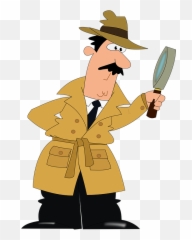 Detective Investigation Man - Transparent Background Detective Png,Detective Png