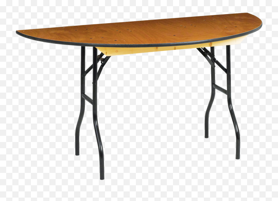 Trestle Table Semi Circle 4ft - Trestle Tables Dzine Trestle Table Png,Semi Circle Png
