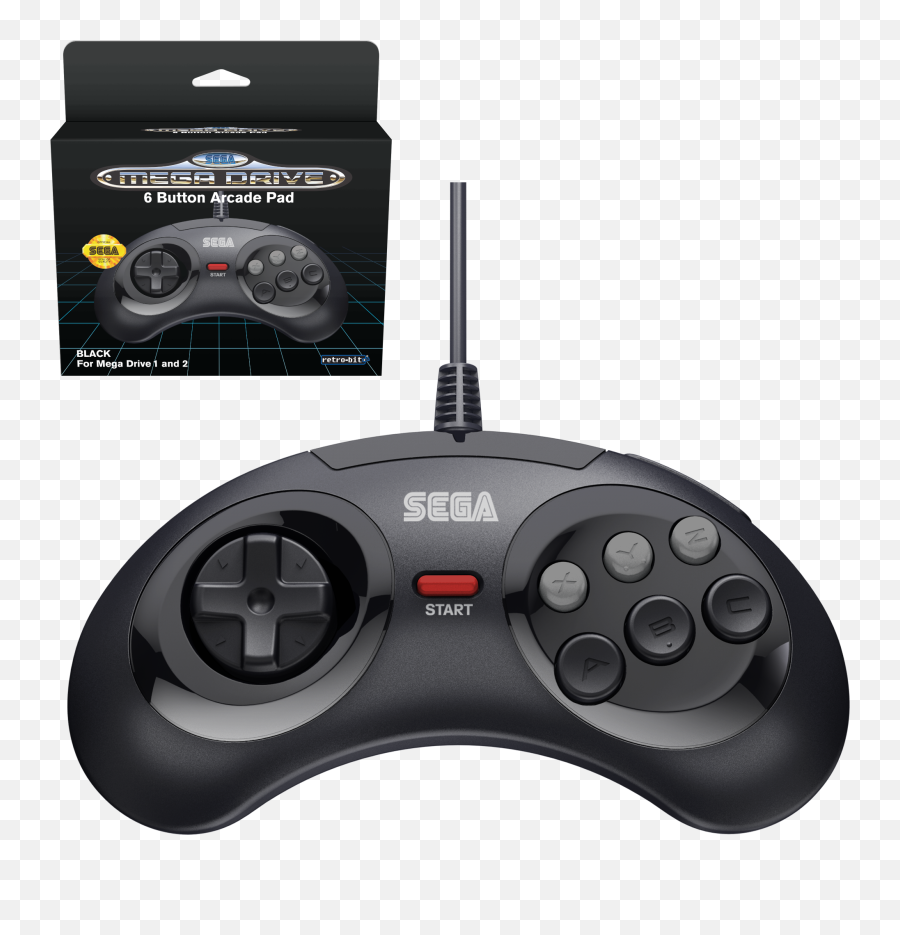 Officially Licensed Retro Sega Controllers To Be Released By - Sega Genesis Controller Retro Bit Png,Sega Png