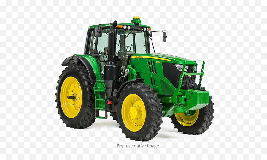 6195m Tractor - John Deere 220 Hp Tractor Png,John Deere Tractor Png