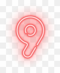 Neon Numbers Transparent Png Clipart