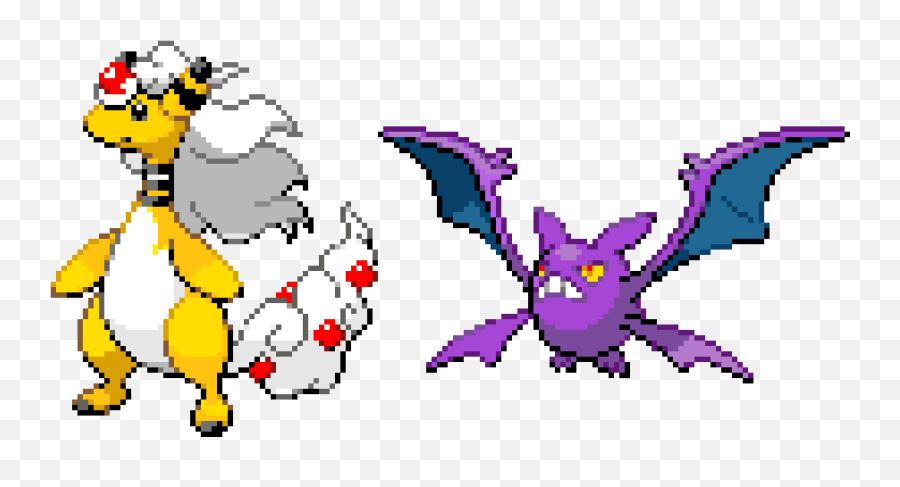 Ampharos - Crobat Gen 5 Sprite Png,Zubat Png