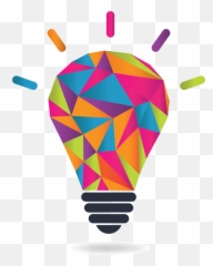 Download Hd Education Clipart Digital - Colorful Light Bulb Png,Education Clipart Png