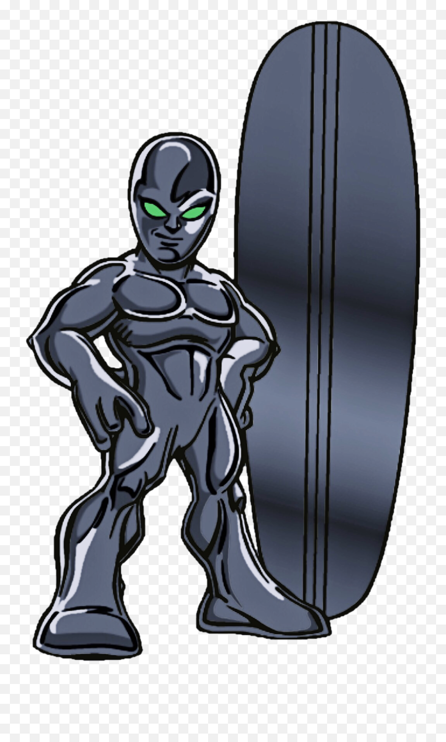 Dark Surfer - Marvel Super Hero Squad Dark Surfer Png,Silver Surfer Png