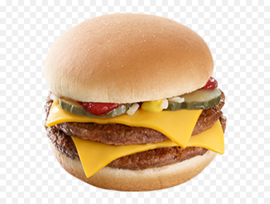Cheeseburger Steak Burger Hamburger - Double Cheese Burger Mcd Png,Cheeseburger Transparent