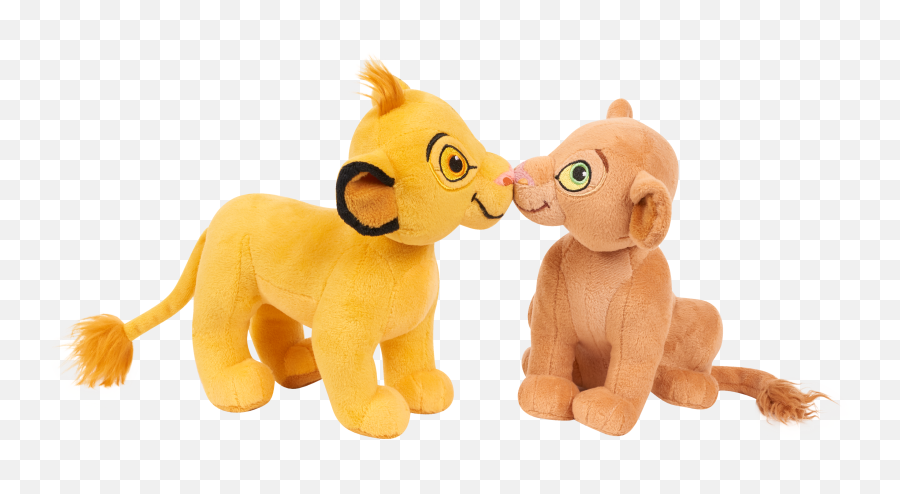 Disney The Lion King Kissing Simba And Nala 10 - Inch Plush Stuffed Toy Png,Nala Png