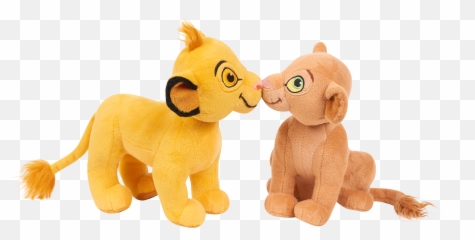 Disney The Lion King Kissing Simba And Nala 10 - Inch Plush Stuffed Toy Png,Nala Png