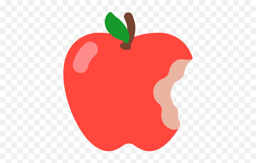 What Does - Red Apple Emoji Mean Bitten Apple Emoji Png,Bitten Apple Png