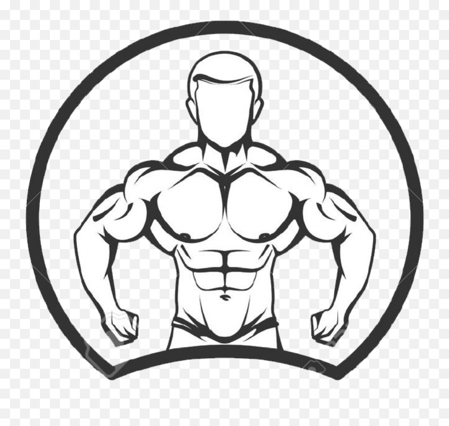 Cropped - 36858928vectorillustrationofmuscledmanbody Gym Body Vector Png,Body Png