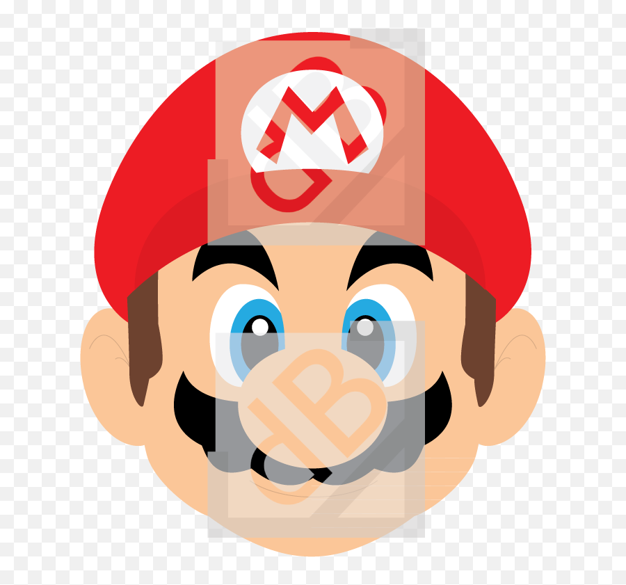 Super Mario Head Png Image - Mario Face Clipart,Mario Head Png.